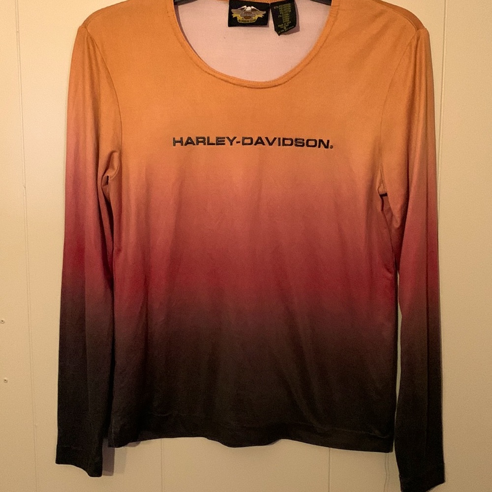 Women’s  S. Harley Davidson long sleeve tee